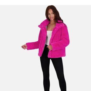 🌺 🌺FUSCHIA FAUX FUR JACKET 🌺🌺